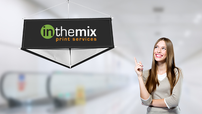 3-Sided Hanging Banner Kit 1