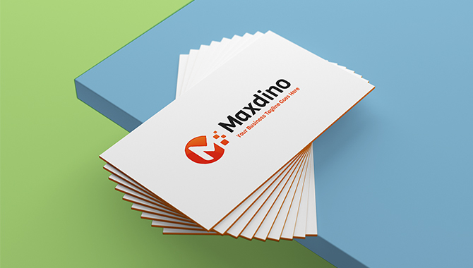 32PT Uncoated Painted EDGE Business Cards 2