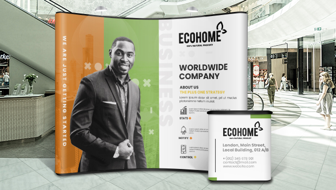 8’ x 8’ Trade Show Mural