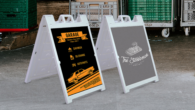 A-Frame Double Sided Sign 2