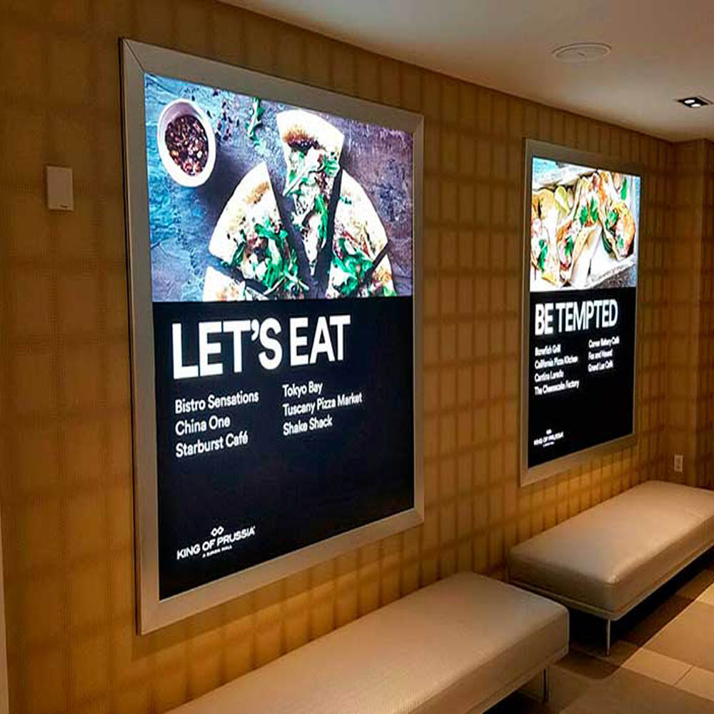 Backlit Graphic Film Signage