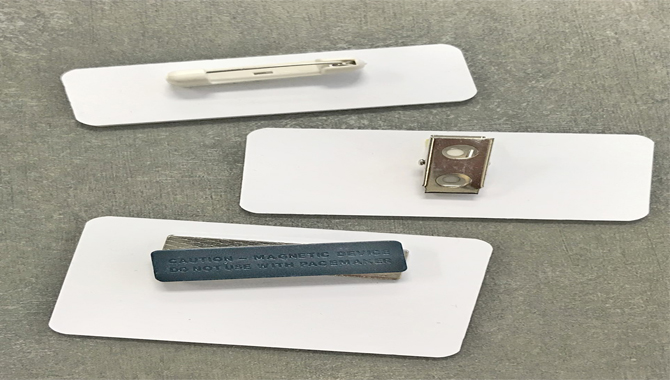 Custom Printed Name Badges Tags 1