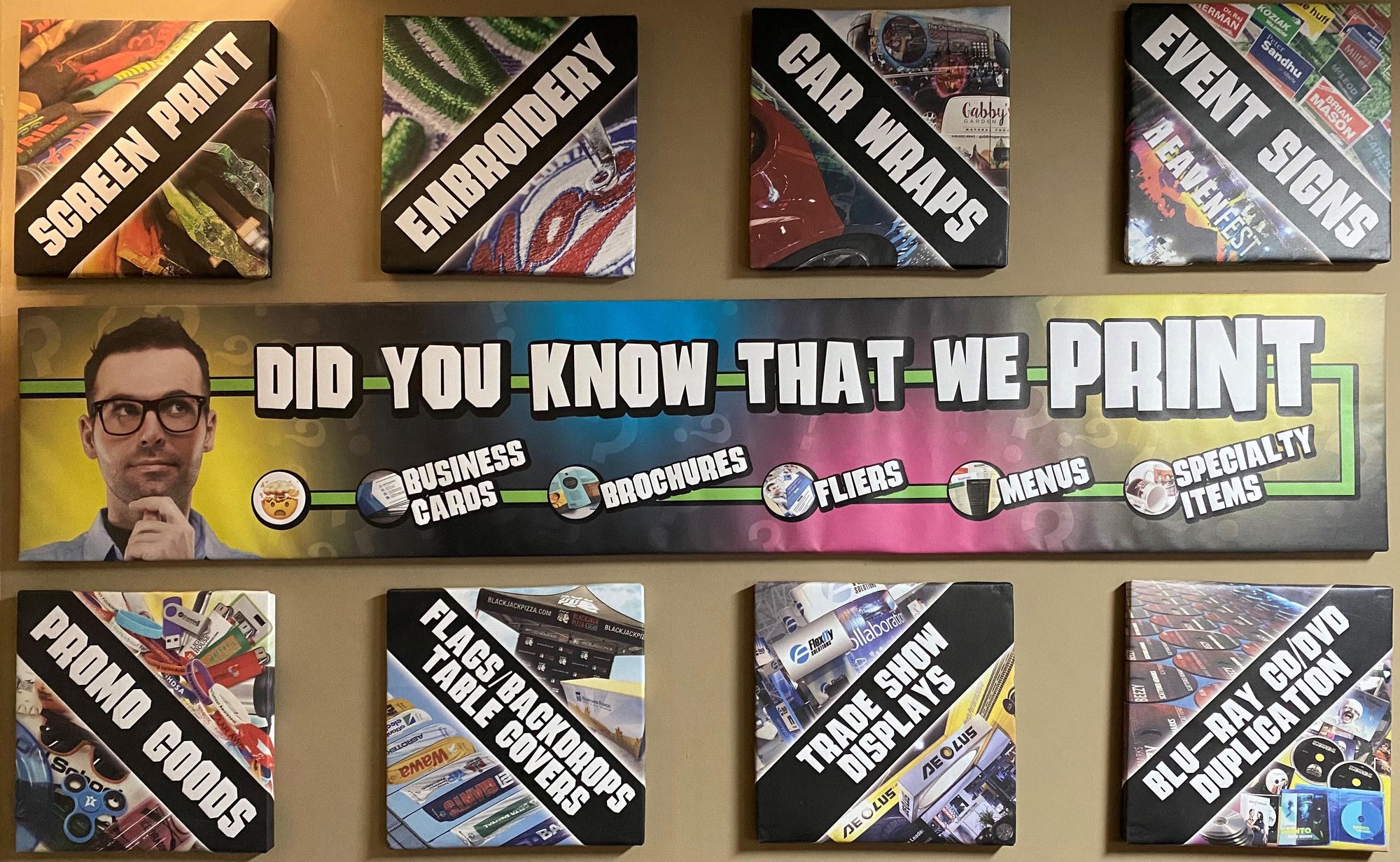 1” Foam Stretched Canvas 1