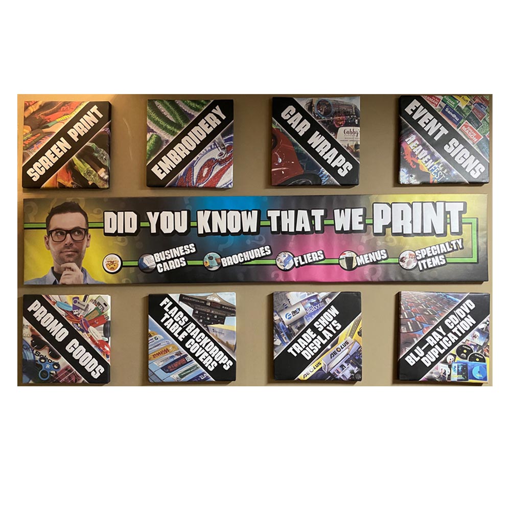 1” Foam Stretched Canvas