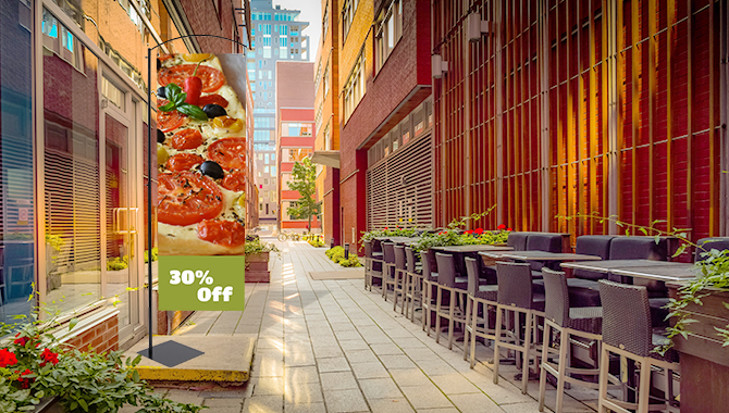 Curved Cantilever Display Kit