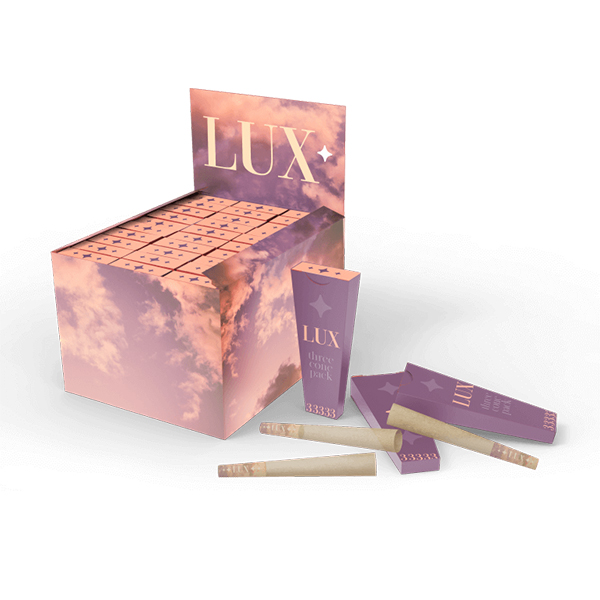 Custom Pre-Rolled Cones 3 pack