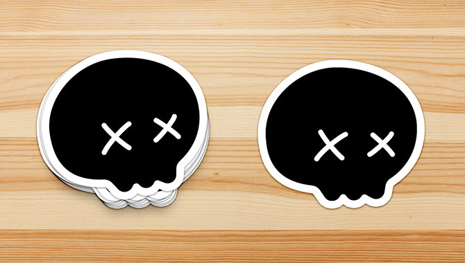 Custom Die-Cut Stickers 2