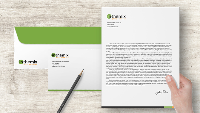 Envelopes and Letterheads Package 2