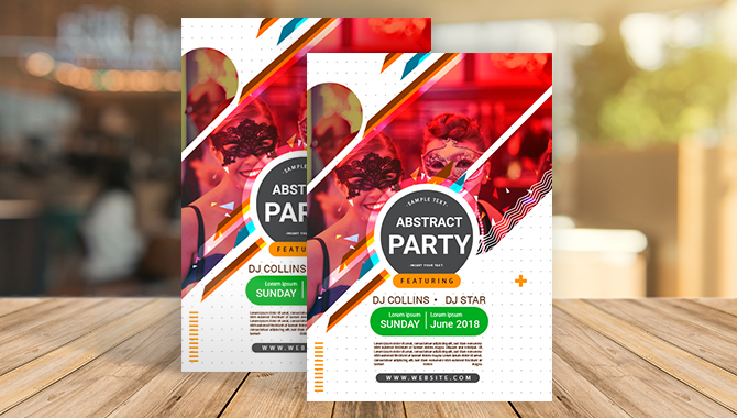 postcards and flyers