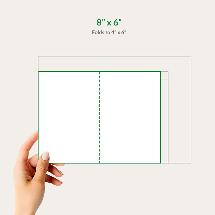 folded greeting card 