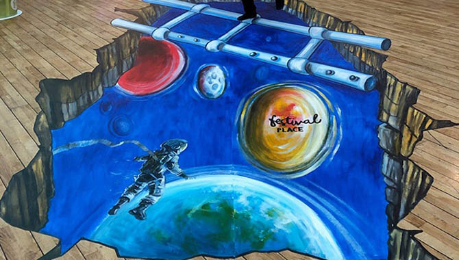 Footprint Vinyl Floor Decals 3