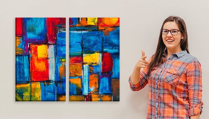 1” Wood Stretched Canvas 2