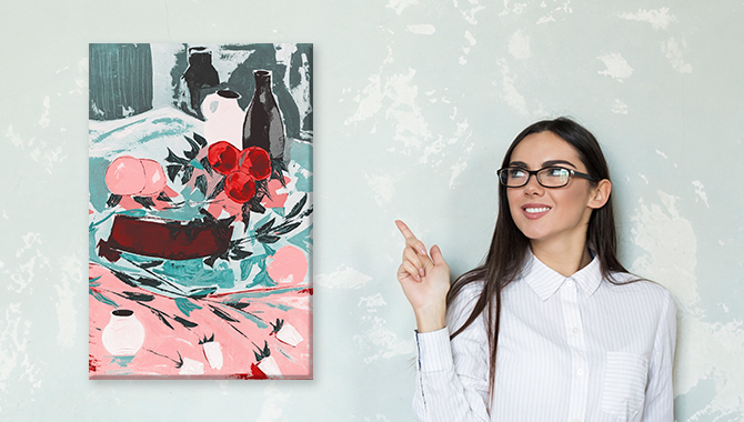 1” Wood Stretched Canvas 1