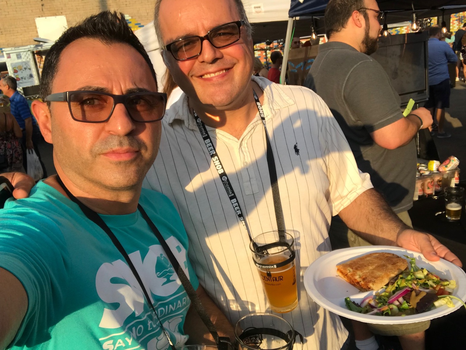 hands free drinking lanyards - black Beer Snob Label (free shipping) 4