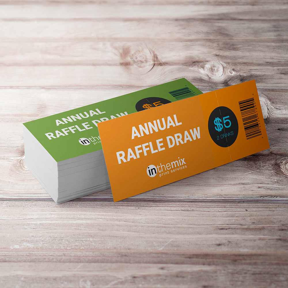 Double Roll Raffle Tickets