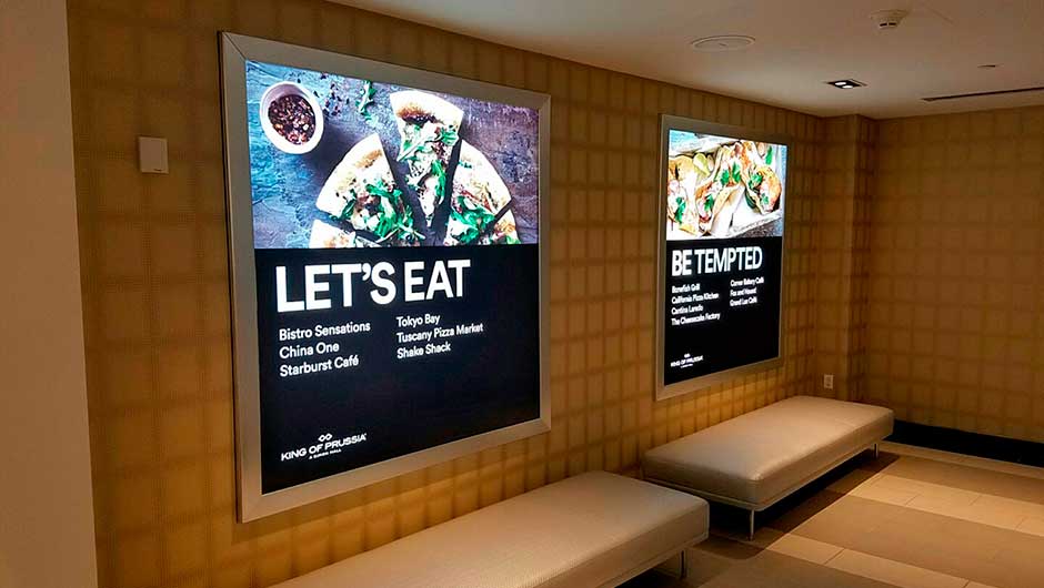 Backlit Graphic Film Signage 1