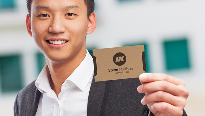 Suede Business Cards 16pt 3