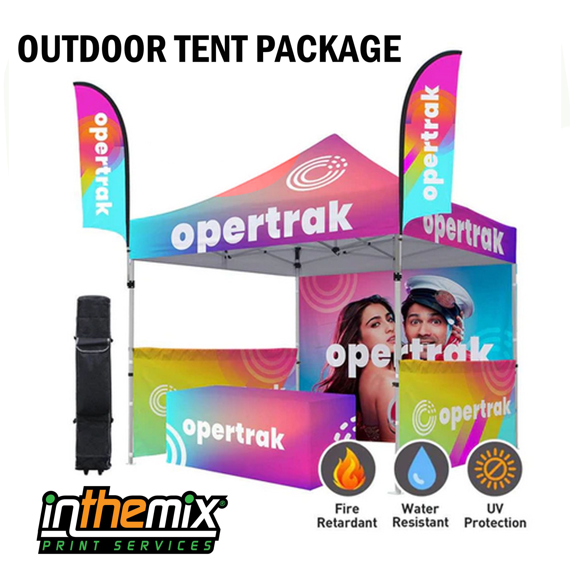 Custom Tent Package Display In A Box