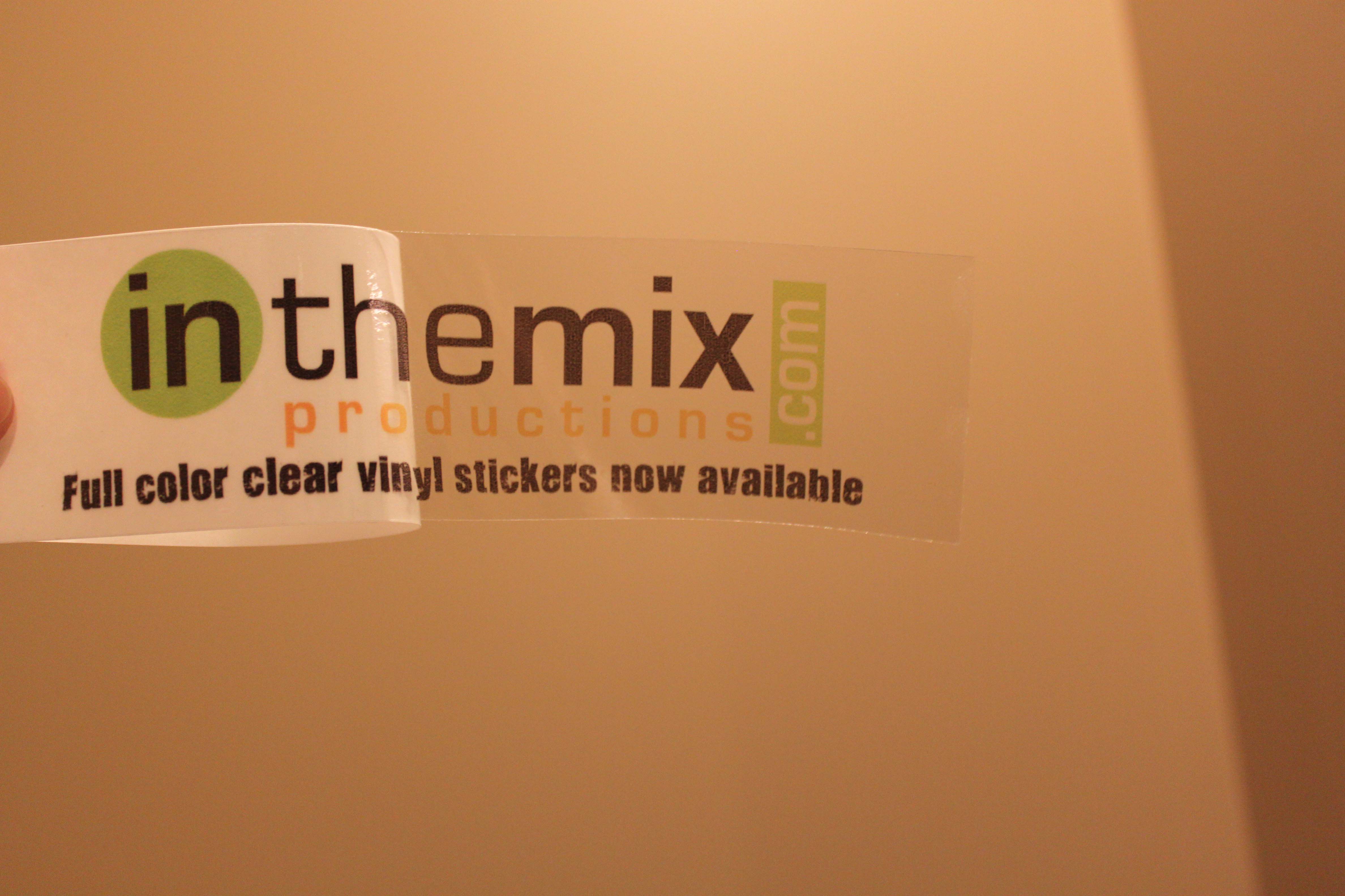 Temporary Vinyl Stickers 2
