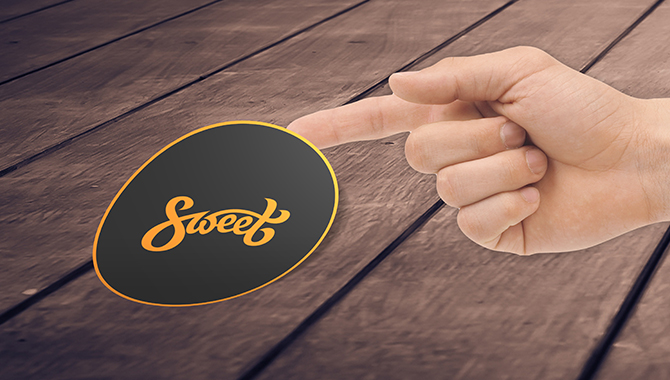 Temporary Vinyl Stickers