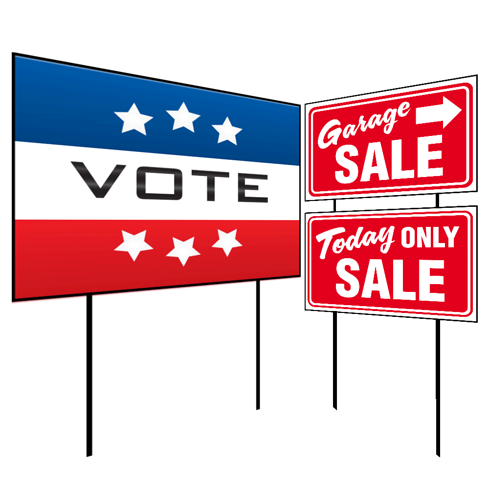 Lawn Care Yard Signs